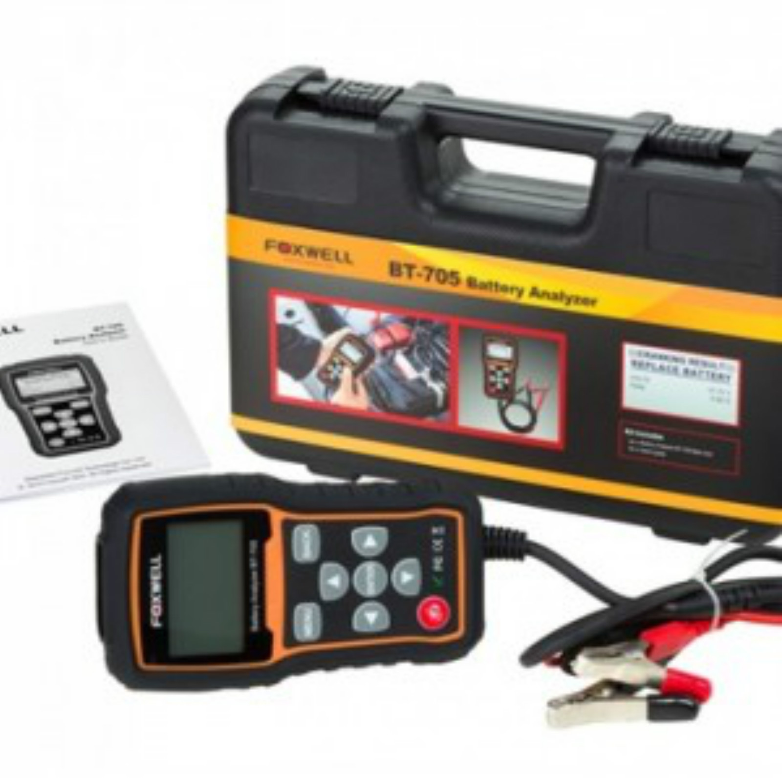 Foxwell BT705 Car Battery Analyser 12V & 24V Voltage Tester