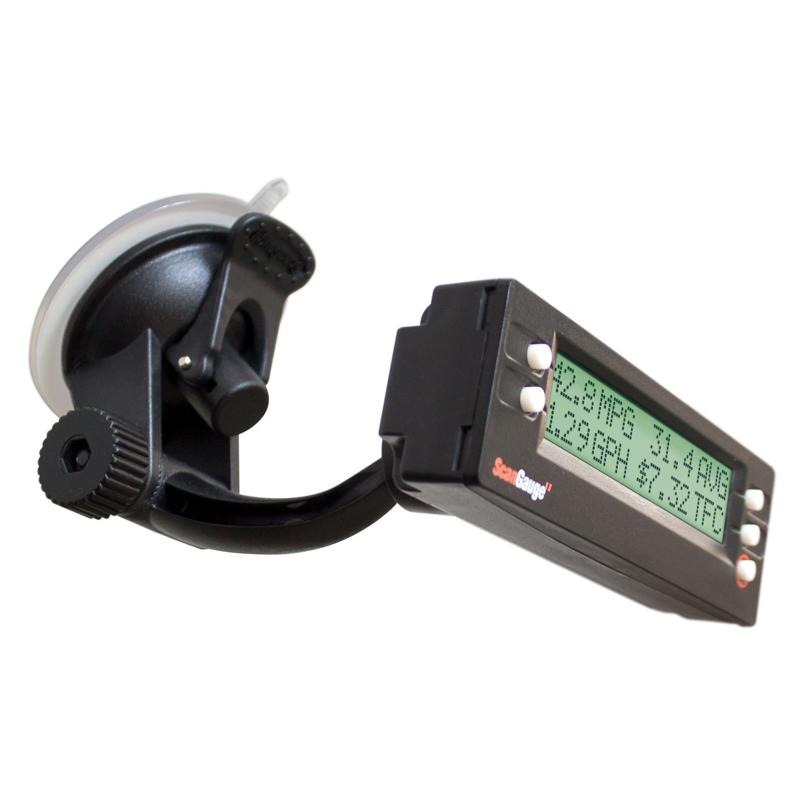 SCANGAUGE 2 OBD2 Digital Gauge Scan Tool Trip Computer With Window Mount 788006004122 eBay