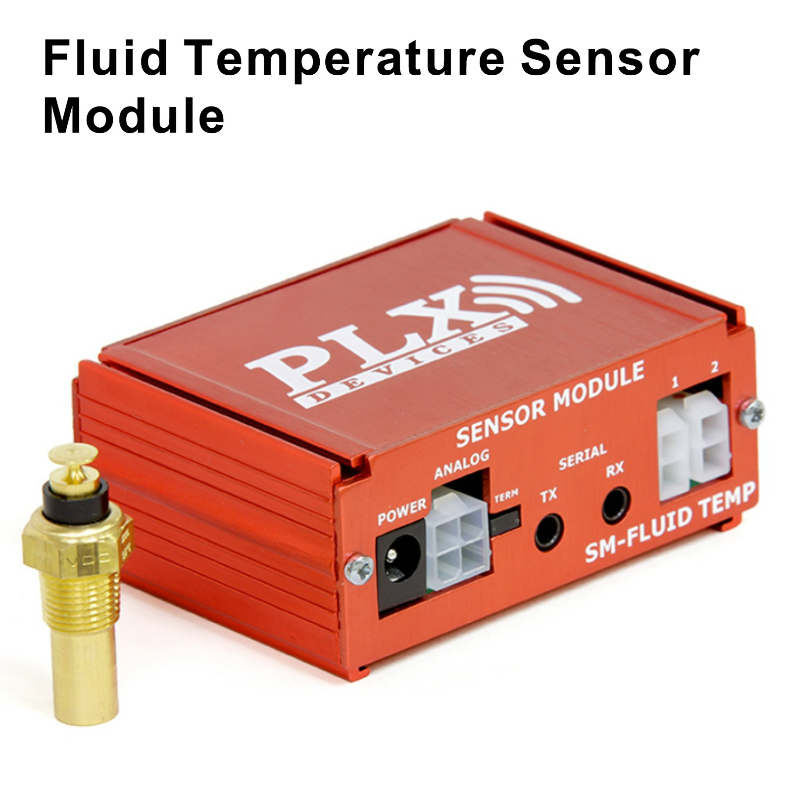 PLX Auto Oil / Water Temp Fluid Temperature Sensor Module