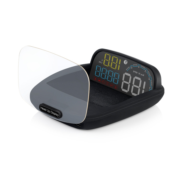 C6 Car HUD OBDII Head Up Display + Alarm