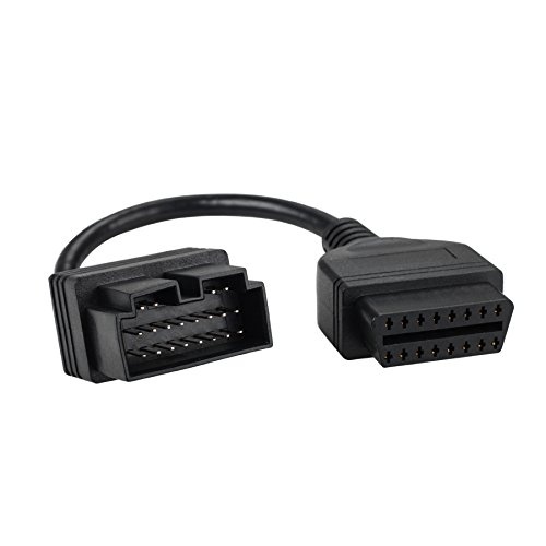 For KIA OBD1 20 Pins to OBDII 16 Pins Diagnostic Adapter Cable