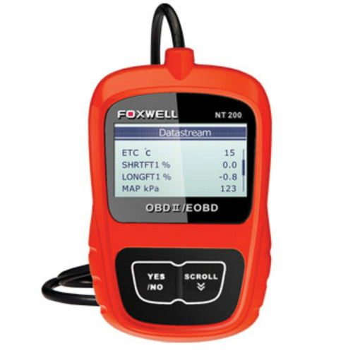 Foxwell NT200 OBD2 CAN Car Scan Tool Read Clear Engine Trouble Codes